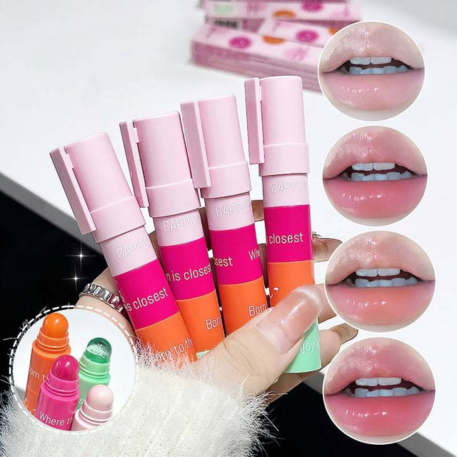 Cappuvini Lippenbalsam, glänzend, Unisex - Bild 1