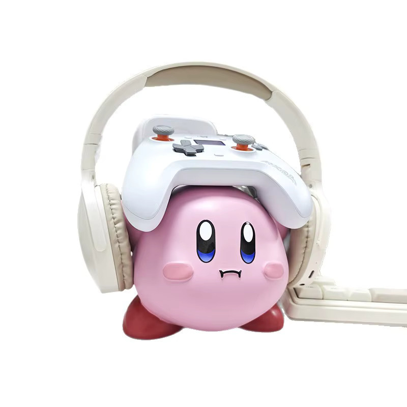 Bandai Kirby Kopfhörerständerfigur, Rosa / Pink - Bild 3