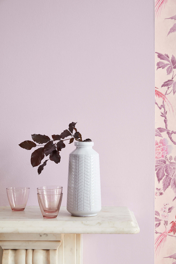 Little Greene Intelligent Matt Emulsion Archive Colour Hortense 266 in Purple Grey Pink, 10 l - Bild 1