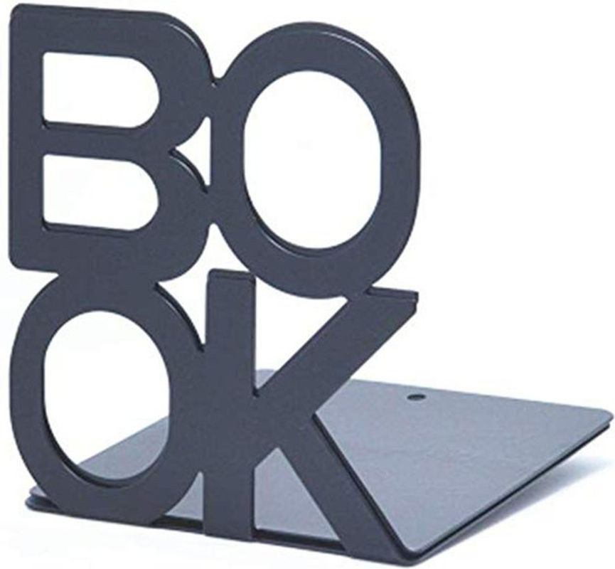 TOMTOP JMS Buchstützen aus Metall in Buchstaben- und Buchform für deine Schreibtischdekoration - Bild 1