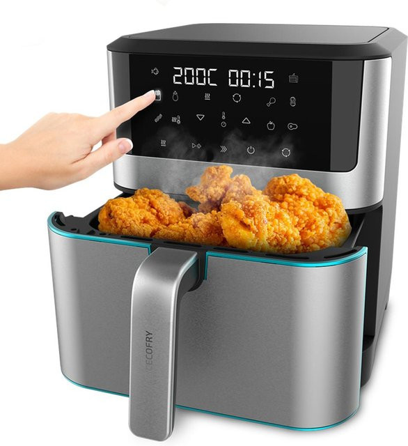 Cecotec Cecofry Supreme 8000 Heißluftfritteuse mit Grillfunktion in Silber - Bild 1