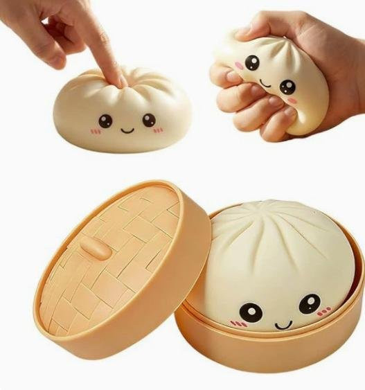 BC Pet Supplies Dumpling Squishies, Handknet-Rückprallspielzeug - Bild 1