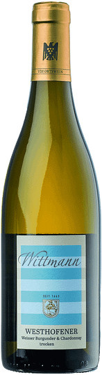 Wittmann, Westhofener Weißer Burgunder & Chardonnay, VDP Ortswein, Weißwein, 2024, 0,75 l - Bild 1