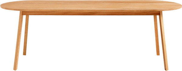 HAY Triangle Leg Tisch Rechteckig in Eiche Braun