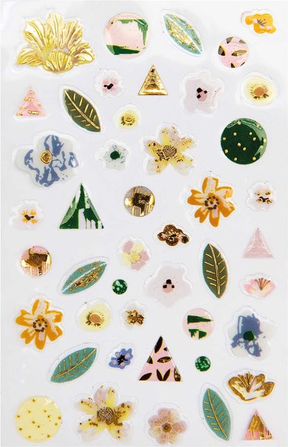 Rico Design Paper Poetry Gelsticker Nature Matters grün - Bild 1