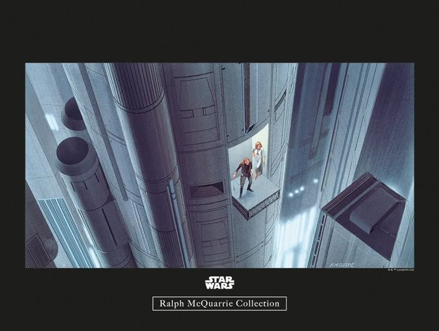 Komar Wandbild Star Wars Escape Paper Poster Multicolor B: 40 cm, H: 30 cm - Bild 1
