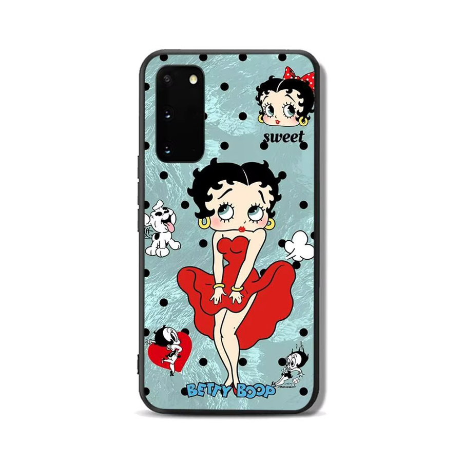 B-Betty Girl B-Boops Handyhülle für Samsung Galaxy S24 FE, S23, S22 Ultra 5G und weitere Modelle, Multicolor - Bild 4