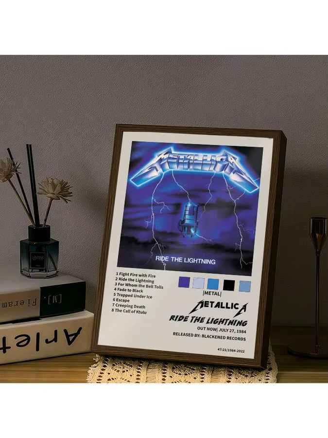 M-METALLICA Classics Band Wandaufkleber mit Motiv in Mehrfarbig - Bild 5