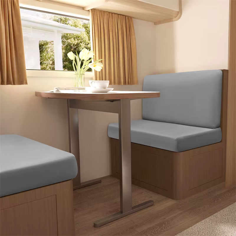 WANERQU 2er-Set Stretch-Samt Sofa-Abdeckungen für Wohnmobile und Camper, weiche Sitz- und Rückenlehnenbezüge - Bild 5