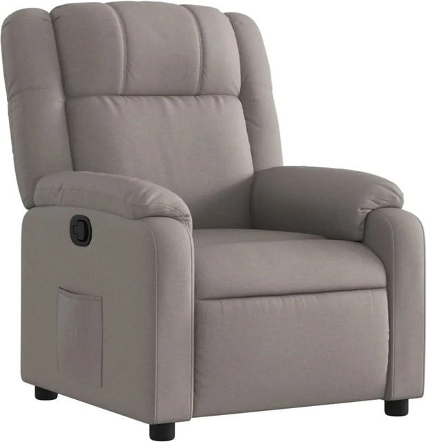 vidaXL Relaxsessel in Taupe aus Stoff mit Armlehnen - Bild 1