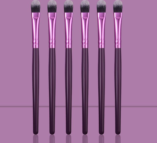KOSSHOW Make-up-Pinsel Set, 6 Stück, Unisex, für Augen und Gesicht - Bild 1