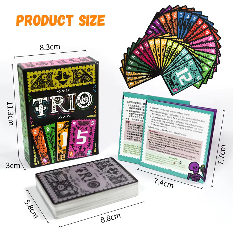 Trio Memory Challenge, Kartenspiel, multilingual, ab 8 Jahren - Bild 5