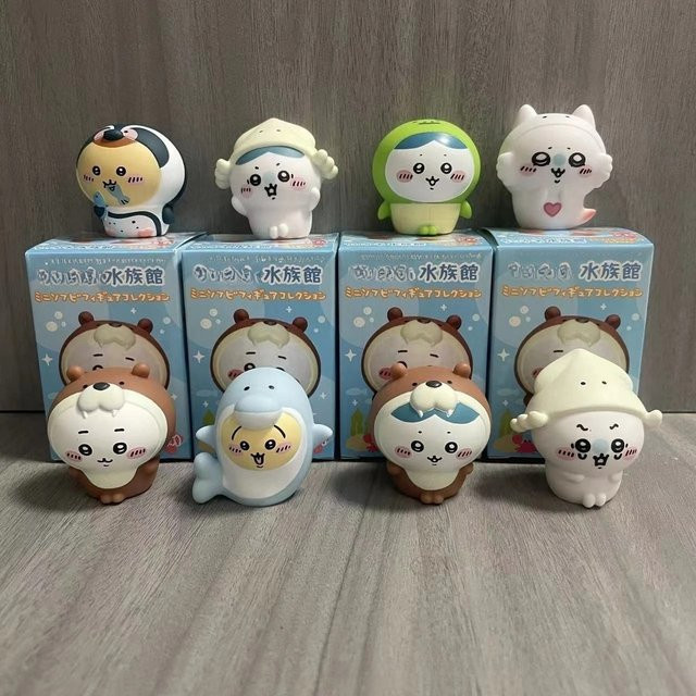 Bandai Kawaii CKW Aquarium Blind Box Figuren, Harz, Sammlerset - Bild 1
