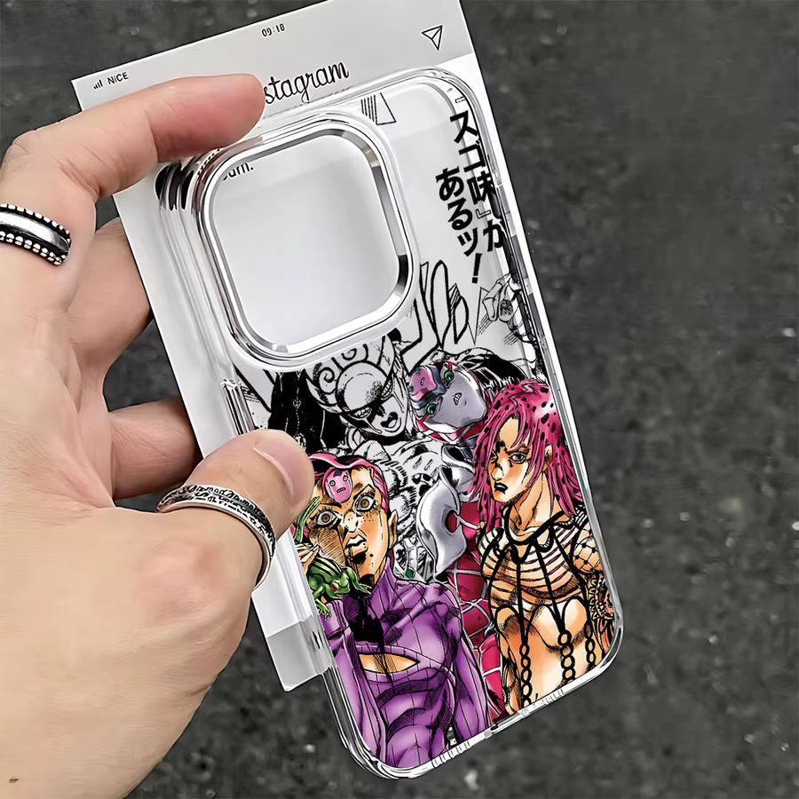 Anime Jojos Adventures Handyhülle für Xiaomi Redmi Note Pro Plus 4G 5G Transparent - Bild 3
