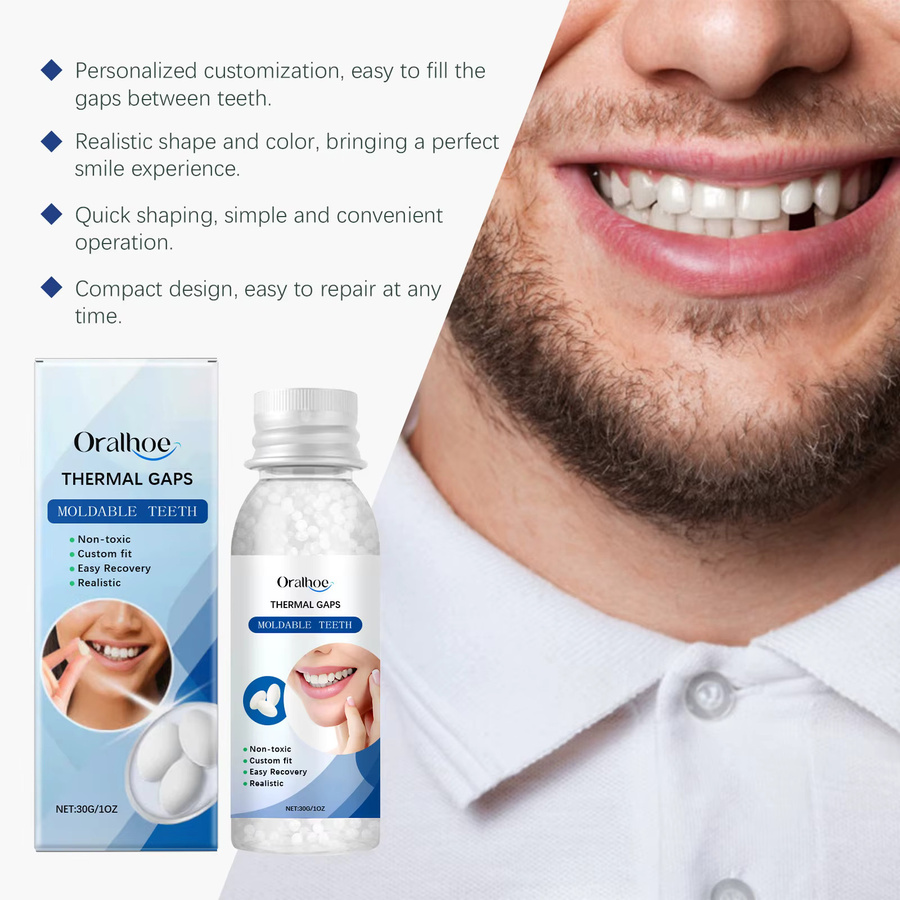 Oralhoe Zahn Reparatur Kleber, Formbare Zähne Lücken Füllung - Bild 2