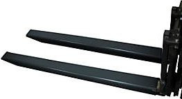 Bauer Südlohn Gabelverlängerung GG 125/45 aus Stahl, Schwarzgrau, Länge: 160 cm, Breite: 12,5 cm, Höhe: 4,5 cm - Bild 2