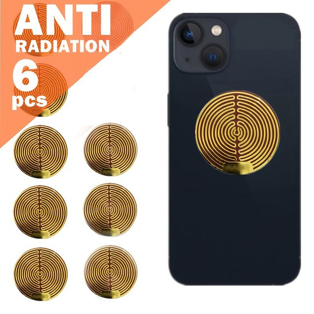 EMF-Schutz Anti-Strahlungsaufkleber als Handyschild für Smartphones, Laptops, Computer, iPads und alle elektronischen Geräte - Bild 1
