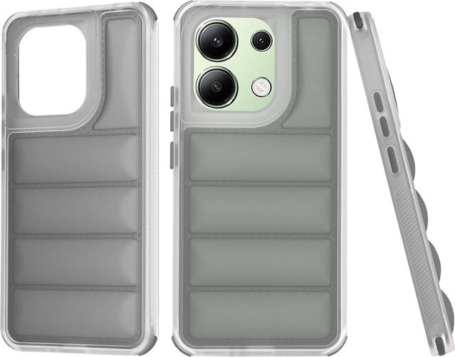 Techsuit Wave Shield Schutzhülle für Xiaomi Redmi Note 13 4G in Schwarz und Grau - Bild 1