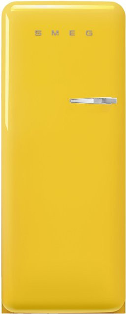 Smeg Standkühlschrank mit Gefrierfach in Gelb FAB28LYW6 - Bild 1