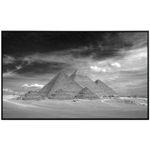 papermoon EcoHeat Infrarotheizung Pyramiden Schwarz Weiss Matt-Effekt mit App-Steuerung und Überhitzungsschutz - Bild 2