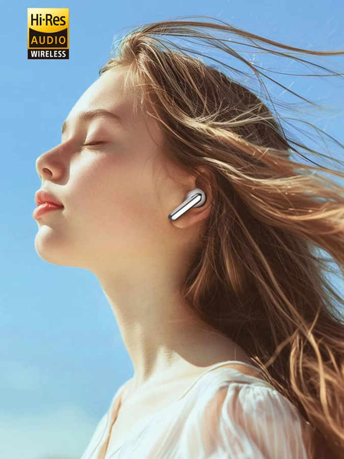 Haylou Mori Pro ANC Kabellose In-Ear Kopfhörer mit Bluetooth 5.4, Aktive Geräuschunterdrückung 43 dB und 6 Mikrofonen in Schwarz - Bild 6