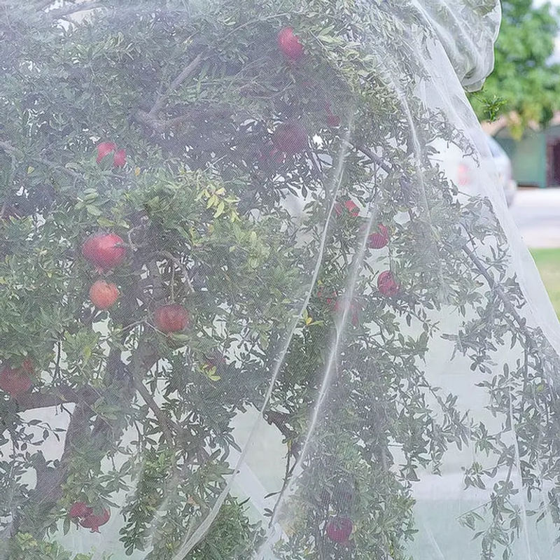 Weißes 60 Mesh Insektennetz für Garten und Gewächshaus als Pflanzenschutz und Vogelschutznetz zur Schädlingsbekämpfung - Bild 4