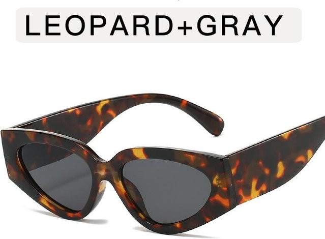 Dote Sonnenbrille Cat Eye, Kunststoff, Vollrand, Multicolor, Unisex - Bild 1