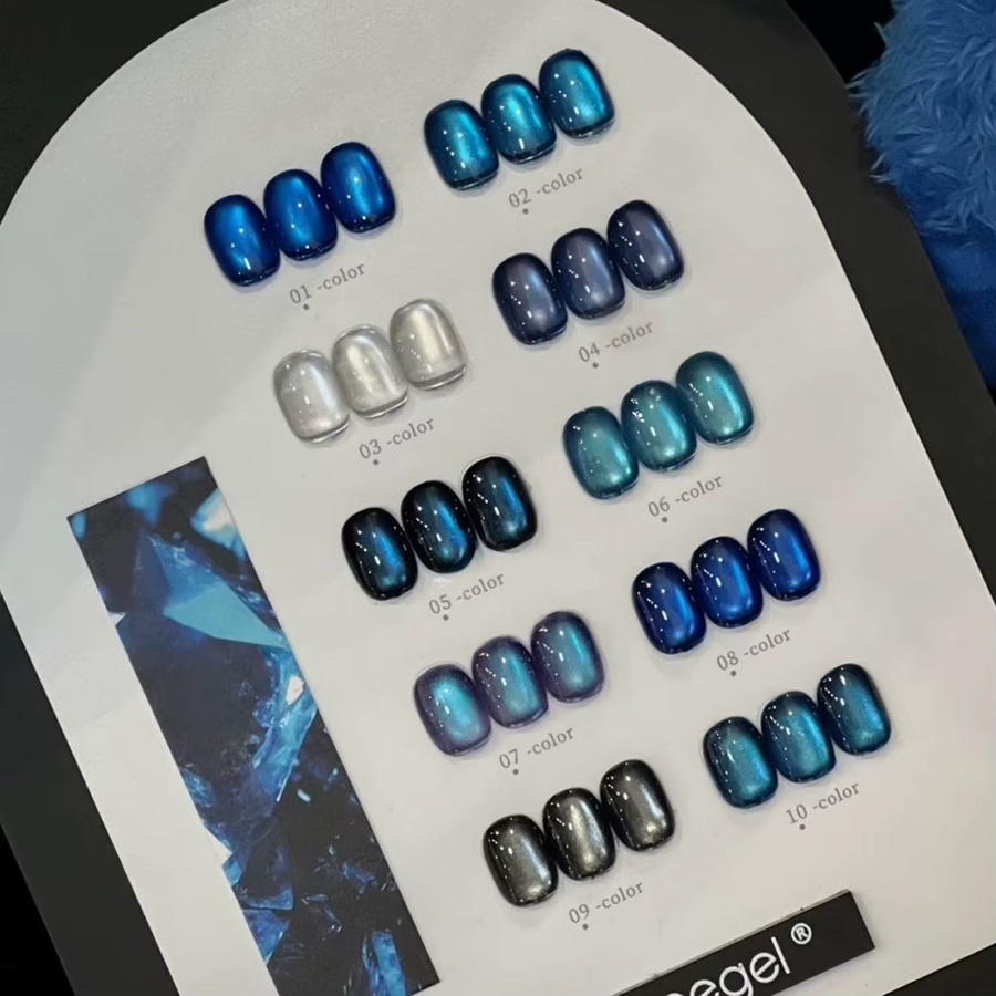 MIANEL Gel-Nagellack, 10 ml, Schimmernd, 10 Farben - Bild 5