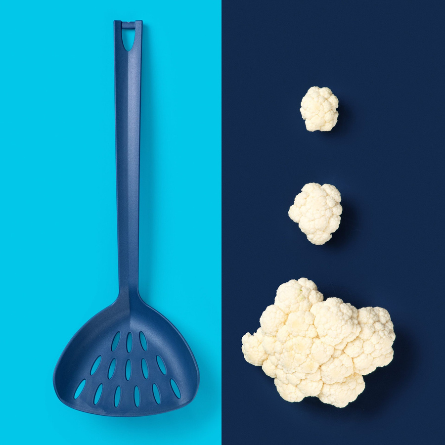 Tasty Abseihlöffel aus Kunststoff, blau - Bild 2
