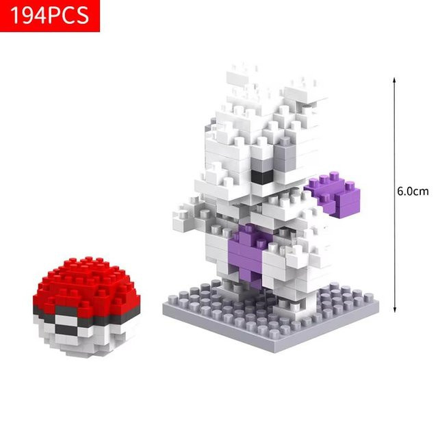 LEGO Pokémon Modellbaustein, Glurak Mewtwo, ab 14 Jahren - Bild 1