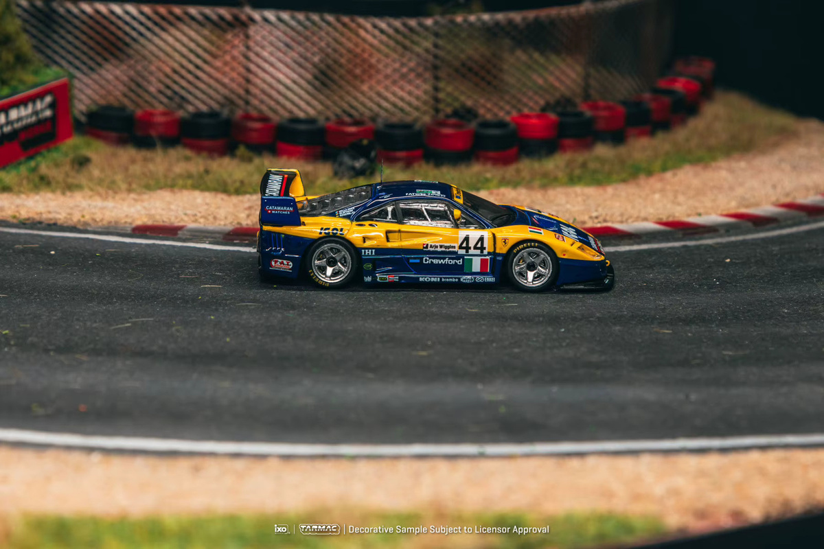 Tarmac Works Ferrari F40 GTE 24h von Le Mans 1996, Druckguss-Automodell, 1:64 - Bild 2