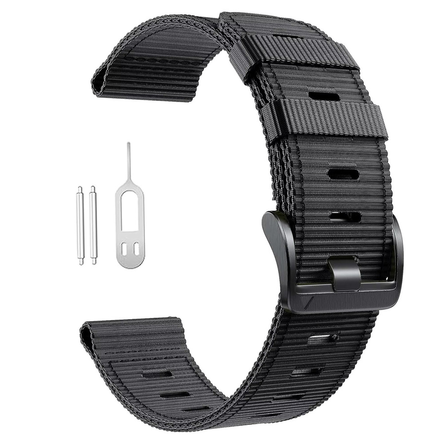 GEAR-D4 Uhrenarmband Nylon, Schwarz, Unisex - Bild 3