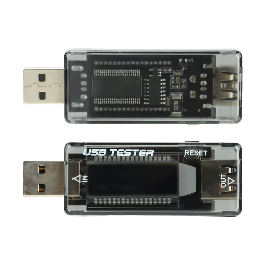Voktta KWS-V21 USB Power Meter mit IPS LCD Display und USB-C Anschluss als Spannungsmessgerät und Multimeter - Bild 4