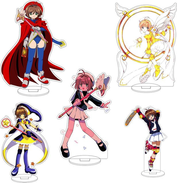 Bandai Cardcaptor Sakura Acryl-Figur Ständer, 16cm, bunt - Bild 1