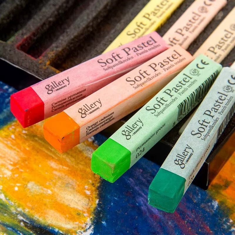 Mungyo Gallery Weiche Pastellkreide-Stifte in Multicolor für professionelle Kunst und Malerei, 12 Farben - Bild 4