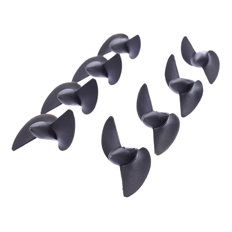 RIMK RC Boot M4 Zwei Klingen Paddel Mit Schraube Gewinde Nylon Propeller, Zubehör, Schwarz - Bild 2