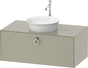 Duravit Waschtischunterschrank White Tulip in Weiß, Wandmontage, B/T/H: 100 x 55 x 40,8 cm - Bild 1