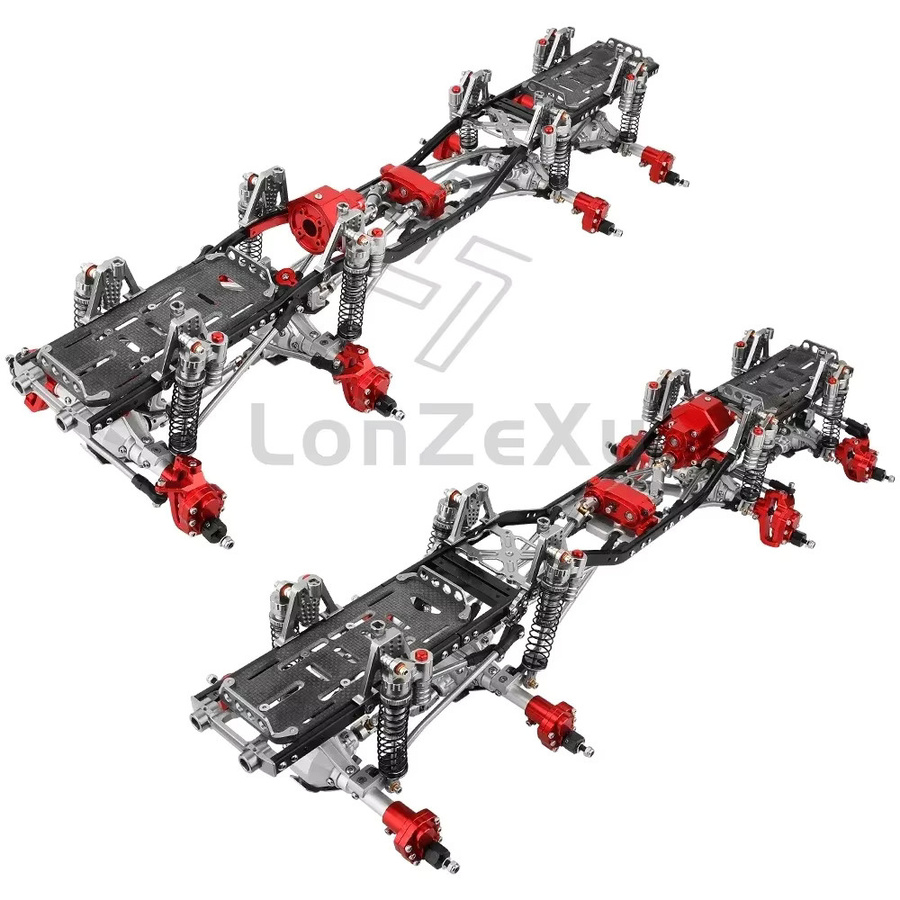 Axial RC Auto Chassis Rahmen, Metall, 1:10 - Bild 2
