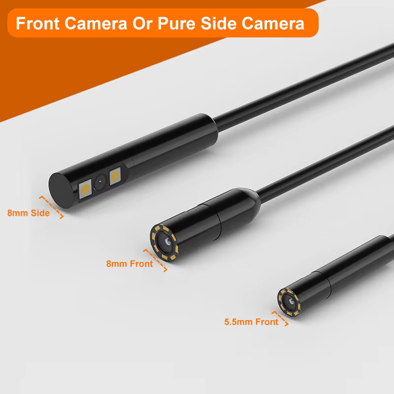 BUMBORN Industrie Endoskop Kamera mit 4,3 Zoll Display, 1080P HD, 50m starres Kabel, wasserdicht, Farbe: Schwarz - Bild 4