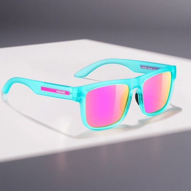 KDEAM Sonnenbrille, polarisiert, Unisex, Vollrand, Kunststoff - Bild 1