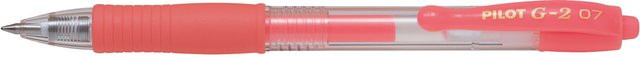 PILOT Gelschreiber G2-7 in Neonrot - Bild 1