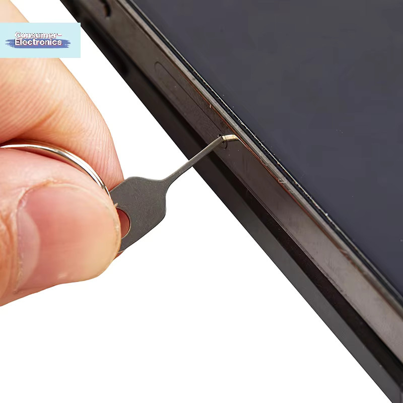 SD&HI SIM-Karten-Auswurfstift-Set, 5 Stück, Farbe: Silber - Bild 3