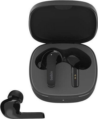 Belkin SoundForm Flow In-Ear Bluetooth Kopfhörer mit Noise Cancelling und USB-C Ladecase in Schwarz - Bild 1
