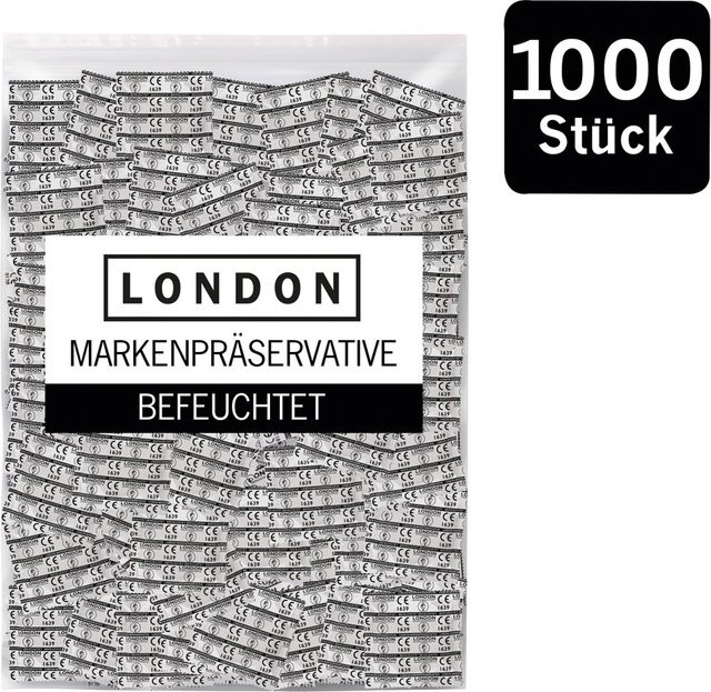 LONDON Q600 Kondome feucht, Unisex - Bild 1