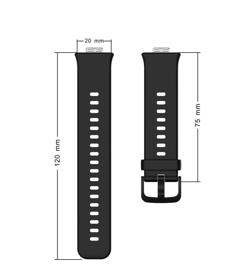 Huawei Watch Fit Armband für Herren und Damen in Orange - Bild 2