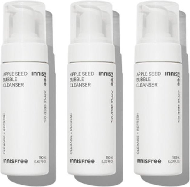 INNISFREE Apple Seed Bubble Cleanser, 150 ml, Gesichtspflege mit Apfelextrakt - Bild 1