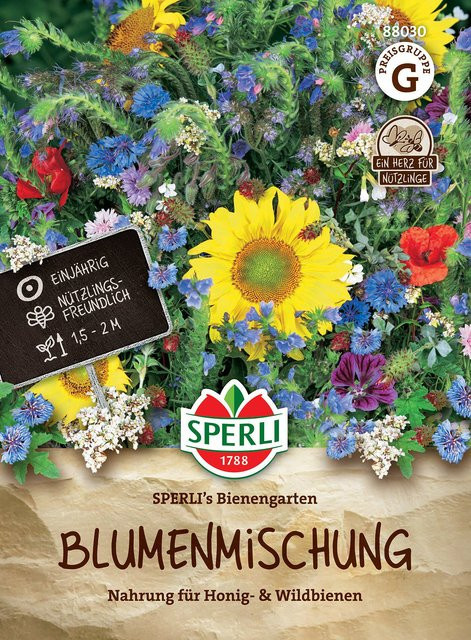 SPERLI Blumensamen Bienengarten bunt für Zier- und Kräutergärten - Bild 1