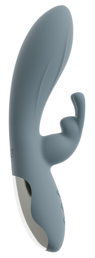 Rabbitvibrator VELINA von beau cœur in Blau mit 2 x 10 Vibrationsmodi - Bild 3
