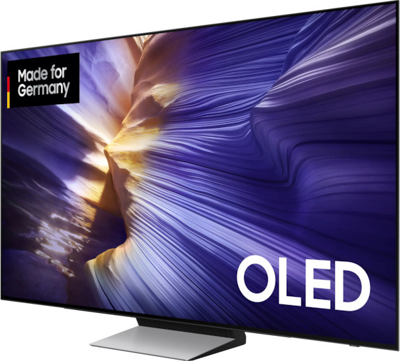 Samsung OLED Smart TV S90F 4K Ultra HD Vision AI 138 cm (55 Zoll) Schwarz/Silber - Bild 1