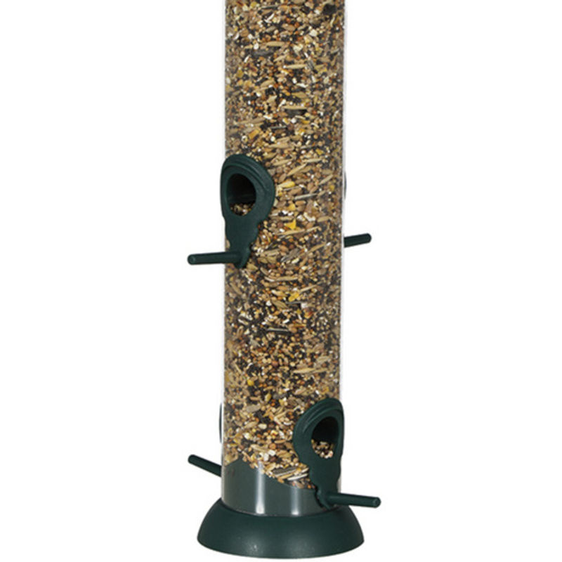 Siena Garden Premium Vogelfuttersäule aus Kunststoff in Grün B/H/T: 8,7 x 38 x 8,7 cm - Bild 2